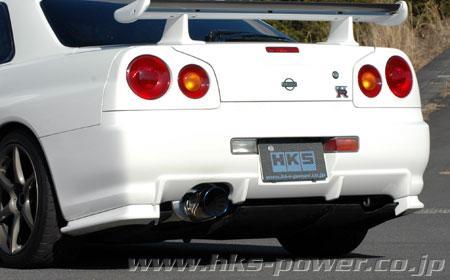 HKS 31029-AN003 SUPER TURBO MUFFLER BNR34 RB26DETT