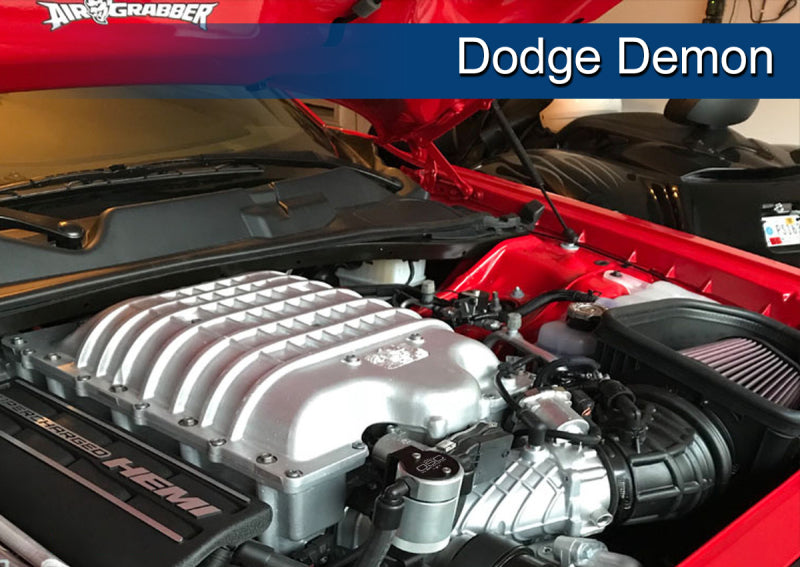 J&L 3060P-C 15-25 Dodge Hellcat/Demon 6.2L Hemi Passenger Side Oil Separator 3.0 - Clear Anodized