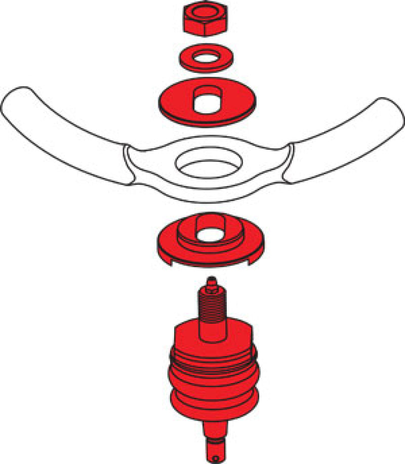 SPC Performance 23420 05-10 Jeep Grand Cherokee Adjustable Ball Joint (1.25deg.)