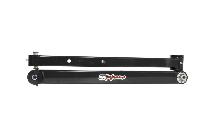 UMI Performance 3622-B UMI 78-96 GM B-Body Boxed Extended Length Lower Control Arms w/Poly Bushings - Black