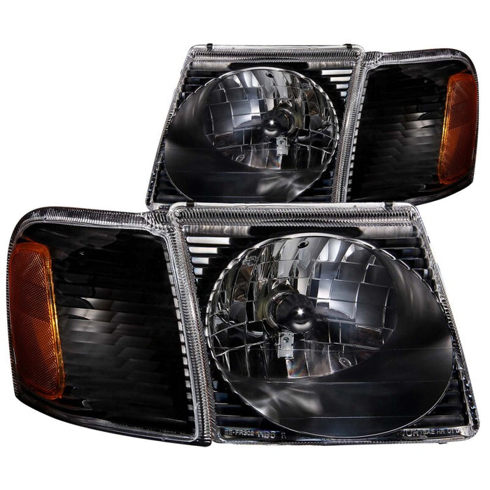 ANZO 111041 ANZ Crystal Headlights