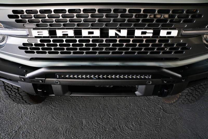 DV8 Offroad LBBR-06 2021-2022 Ford Bronco (Not For Factory Plastic Bumper) Factory Bumper Bull Bar - Black
