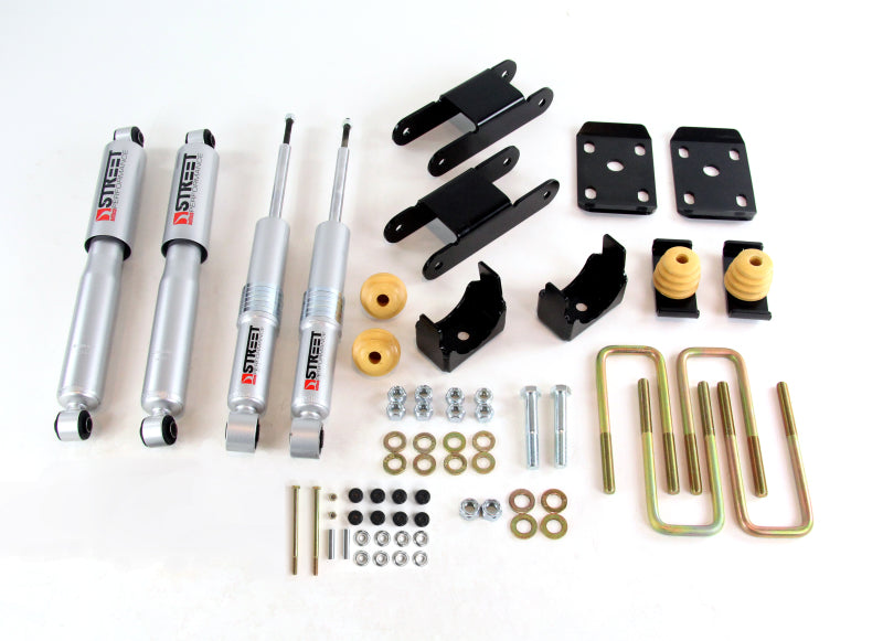 Belltech 999SP 2015 GM Colorado/Canyon Ext Cab Short Bed Lowering Kit w/ND II Shocks - 0-3in F/4in R Drop