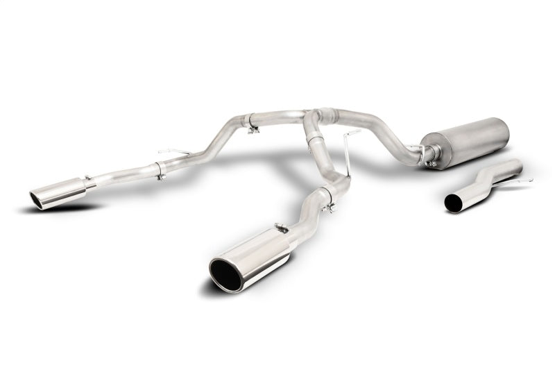 Gibson 65682 21-22 GMC Yukon/ Chevrolet Tahoe 5.3L 2/4wd Cat-Back Dual Split Exhaust