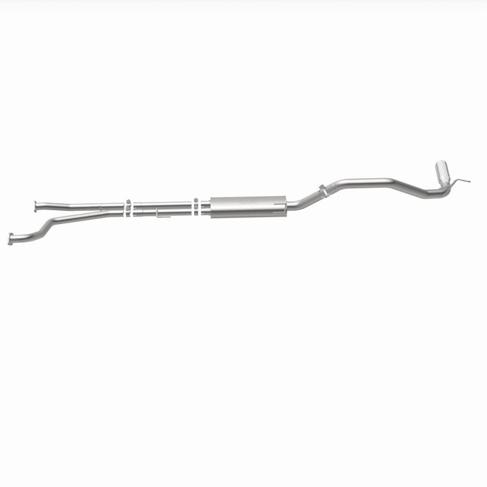 Magnaflow 19421 MagnaFlow CatBack 07-15 Nissan Titan V8 LGAS/LFLEX Single MF Polished Stainless Exhaust