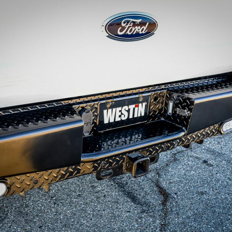 Westin 58-341125 17-21 Ford F-250/350 HDX Bandit Rear Bumper - Black