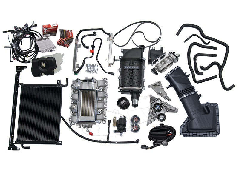 Roush 422001 ROUSH 2015-2017 Ford Mustang 5.0L V8 600HP Phase 2 Calibrated Supercharger Kit