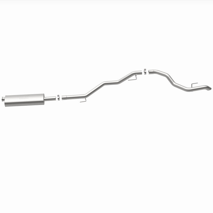 Magnaflow 19486 MagnaFlow 2020 Jeep Gladiator 2.5in Rock Crawler Series Single Rear Exit SS Cat-Back Exhaust w/o Tip