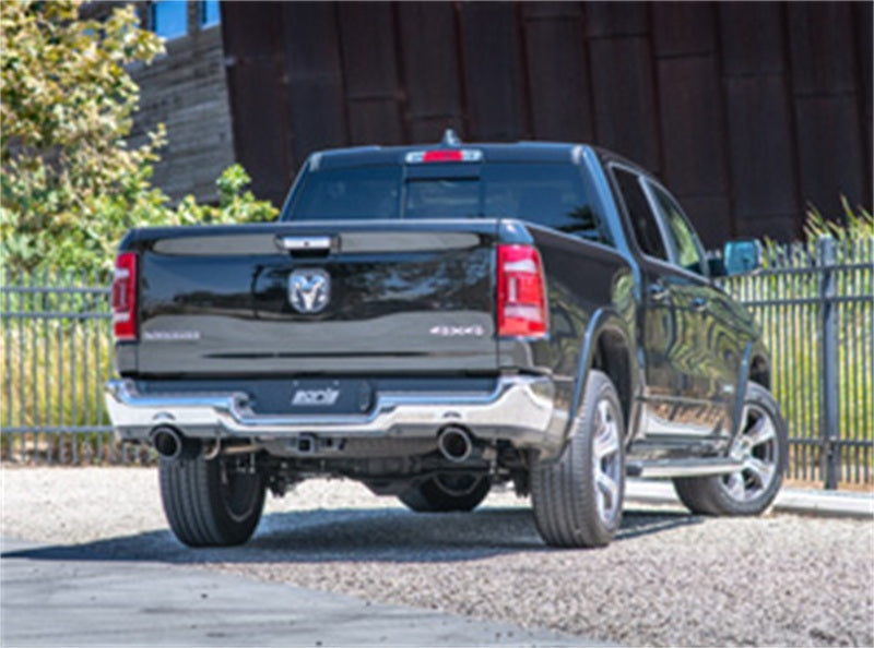 Borla 140753BC 2019 RAM 1500 5.7L V8 AT 4DR Crew Cab Short Bed Atak SS Catback Exhaust - Black Chrome Tip