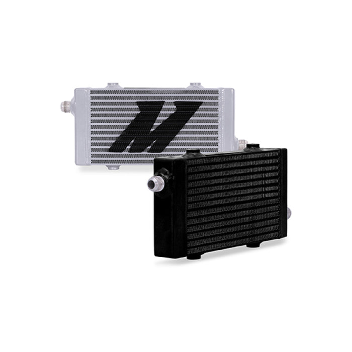 Mishimoto MMOC-SP-SBK Universal Small Bar and Plate Cross Flow Black Oil Cooler