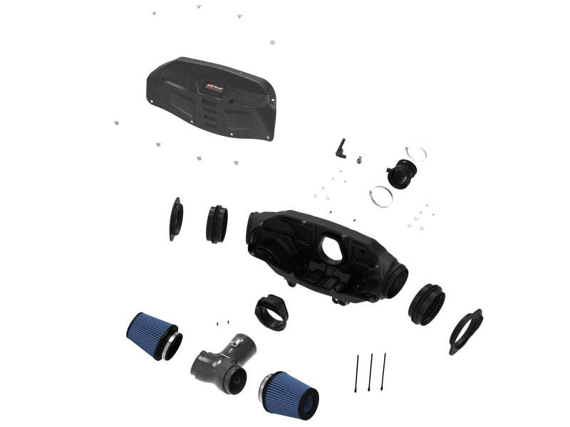 aFe 58-10007R Black Series Carbon Fiber Pro 5R Air Intake System 2020 Chevrolet Corvette C8 V8 6.2L