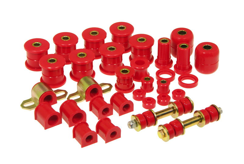 Prothane 18-2010 85-87 Toyota Corolla GTS/SR5 Total Kit - Red