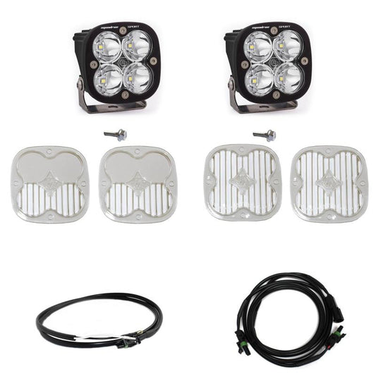 Baja Designs 447755UP 2021+ Ford Bronco A Piller Light Kit Squadron Sport Spot w/Upfitter