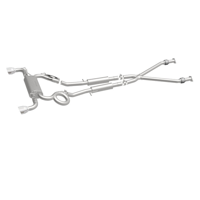 Magnaflow 19135 MagnaFlow Cat-Back 09-17 Nissan 370Z V6 3.7L Street Series SS 2.25in Dual Split Rear Exit Exhaust