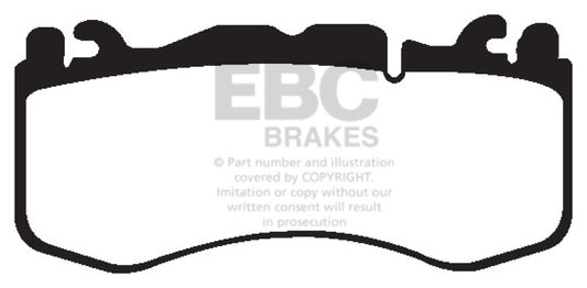 EBC DP42174R 12+ Aston Martin Vantage 4.7 Yellowstuff Front Brake Pads