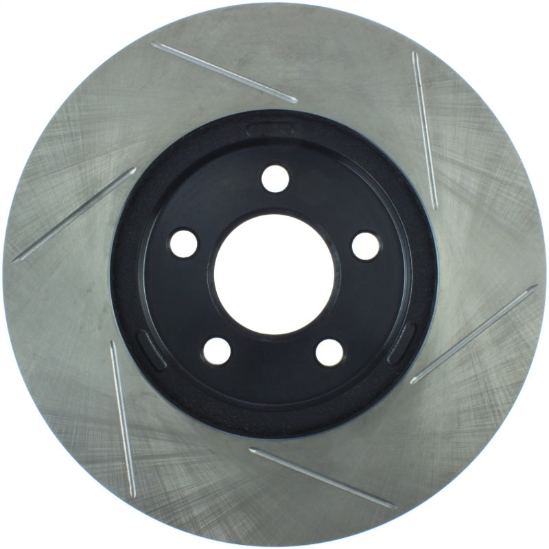 Stoptech 126.61072SR StopTech Power Slot 03-08 Crown Victoria/Grand Marquis/Lincoln Town Car Front Right Slotted Rotor
