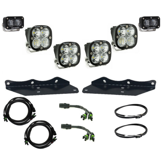 Baja Designs 448172 17-20 Ford F-150 Raptor S2 SAE Sportsmen Fog Pocket Kit - Clear