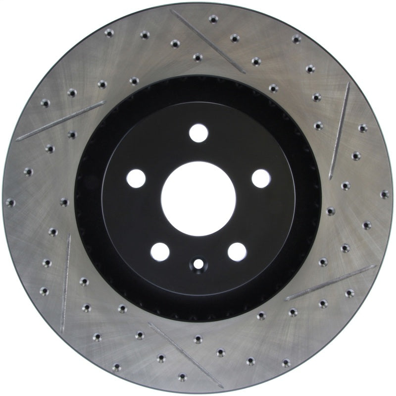 Stoptech 127.62128L StopTech Drilled & Slotted Left Sport Brake Rotor for 2009 Cadillac CTS-V