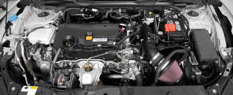 K&N Engineering 63-3517 K&N 16-17 Honda Civic (Will Not Fit Type R) L4-2.0L AirCharger Performance Air Intake Kit