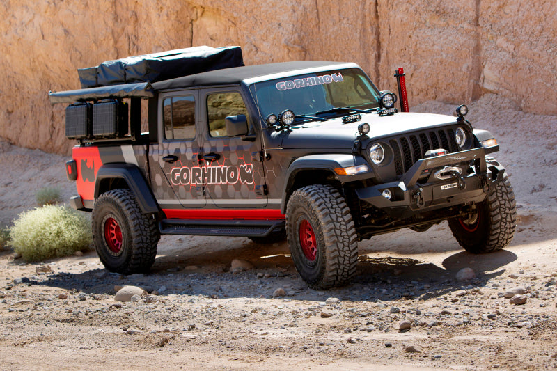 Go Rhino 5950000T-01 19-21 Jeep Gladiator XRS Overland Xtreme Rack - Box 1 (Req. gor5950000T-02)