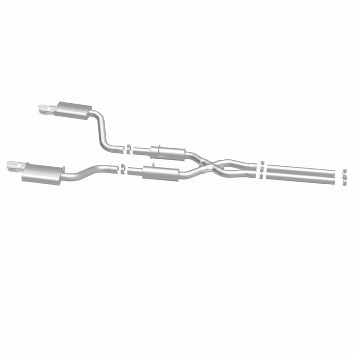 Magnaflow 15494 MagnaFlow 11-12 Dodge Charger SRT-8 Hemi Dual Split Rear Exit Stainless Cat-Back Performance Exhaust
