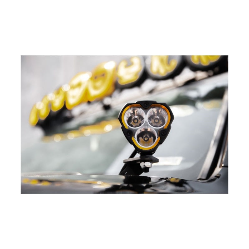 KC HiLiTES 1282 FLEX ERA 3 LED Light Spot Beam Single 40w