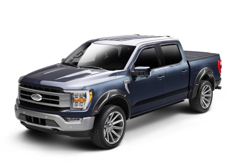 Husky Liners 2802951 17-22 Ford F-250/350 Super Duty DRT Style Fender Flares (Smooth) 4pc - Blk