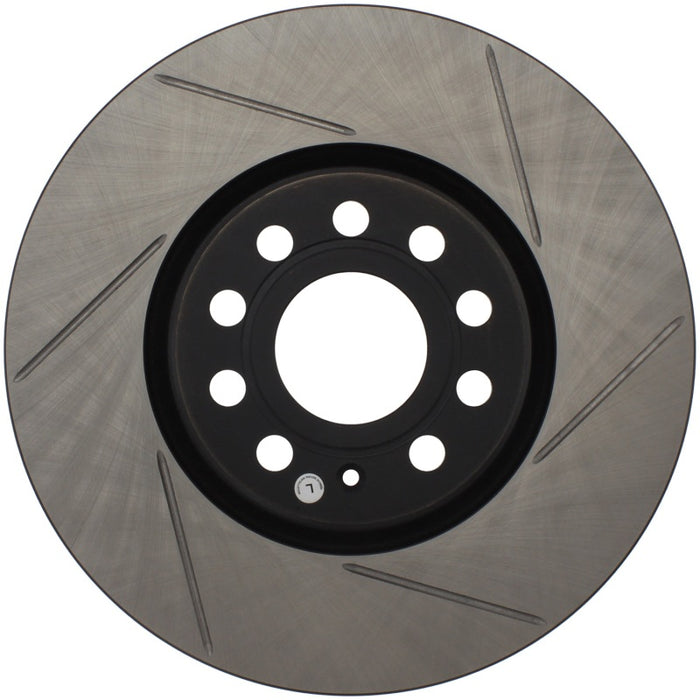Stoptech 126.33098SL StopTech Power Slot 06-10 Audi A3 / 08-10 TT / 06-09 VW GTI Mlk V/Passat Left Front Slotted Rotor