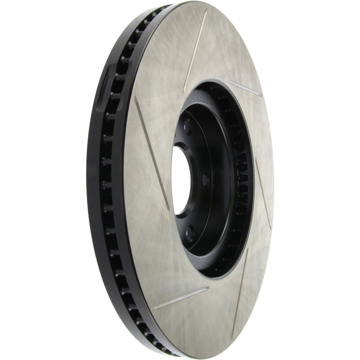 Stoptech 126.42095SL StopTech Power Slot 07-08 Infiniti G35 2WD / 08 G37 Coupe SportStop Slotted Front Left Rotor