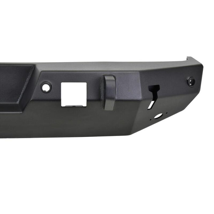 Westin 59-82045 18-19 Jeep Wrangler JL WJ2 Rear Bumper w/ Sensors (Excl. Wrangler JK) - Textured Black