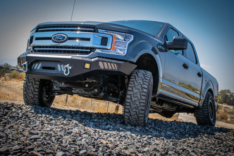 DV8 Offroad FBFF1-08 2018+ Ford F-150 Front Bumper w/ Light Holes