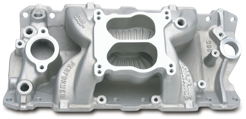 Edelbrock EDE2601 SBC Performer Air Gap Manifold - 262-400