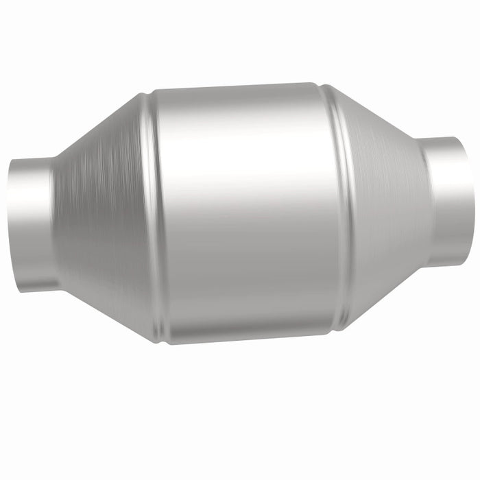 Magnaflow 51656 MagnaFlow Conv Univ 2.5in Inlet/Outlet Center/Center Round 3in Body L x 5in W x 8.75in Overall L