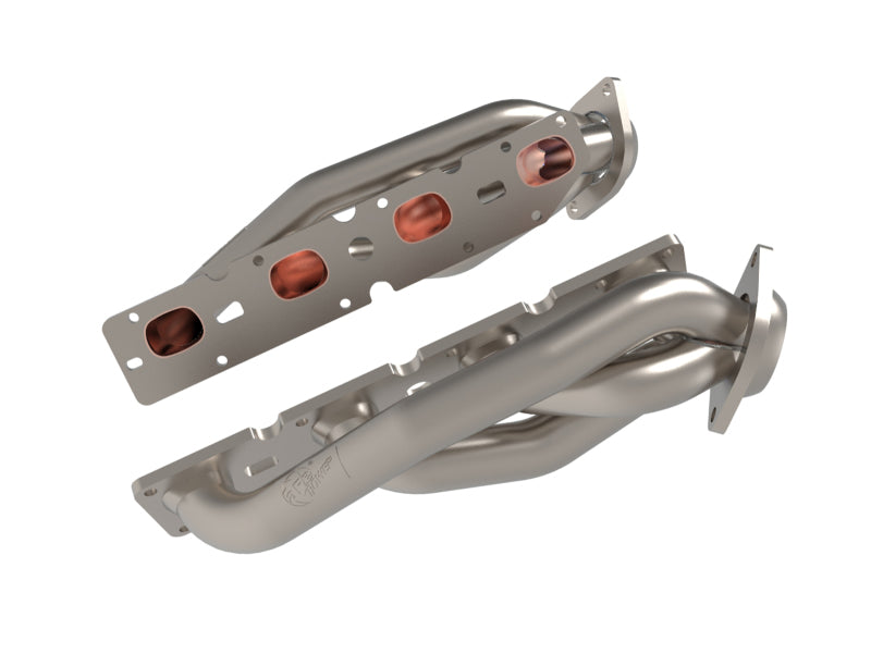 aFe 48-38029-T Twisted Steel 11-21 Jeep Grand Cherokee (WK2) 5.7L V8 Headers - Titanium (Ceramic Coated)