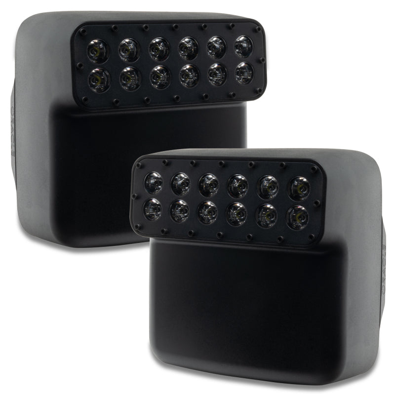 ORACLE Lighting 5855-001 Oracle Lighting LED Off-Road Side Mirrors for Jeep Wrangler JL / Gladiator JT