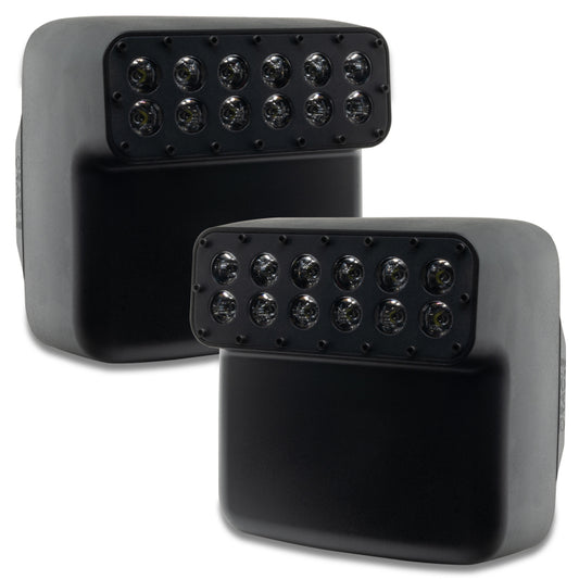 ORACLE Lighting 5855-001 Oracle Lighting LED Off-Road Side Mirrors for Jeep Wrangler JL / Gladiator JT