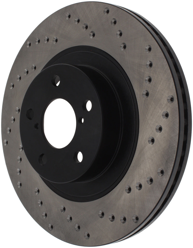 Stoptech 128.47021L StopTech Drilled Sport Brake Rotor