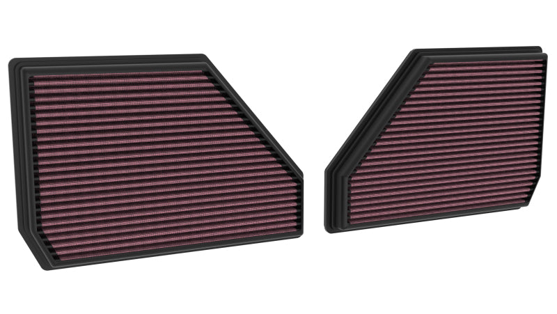 K&N Engineering 33-5144 K&N 25+ BMW X5 M V8-4.4L High-Flow Replacement Air Filter