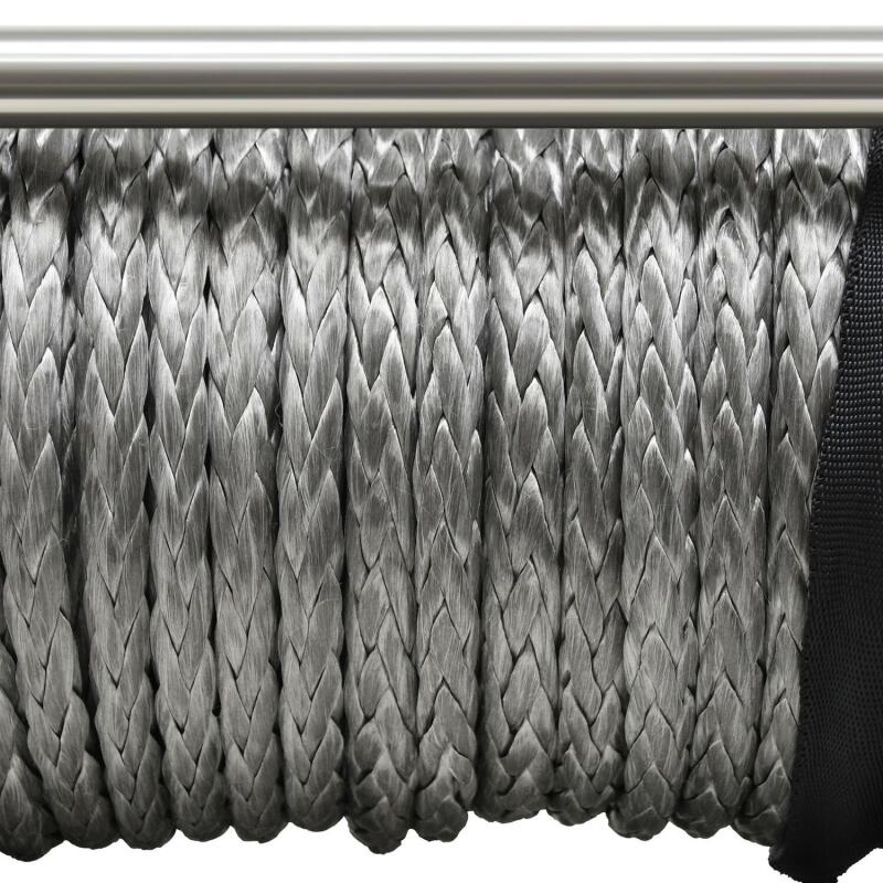 Superwinch 1511201 11500 LBS 12V DC 3/8in x 80ft Synthetic Rope Tiger Shark 11500 Winch