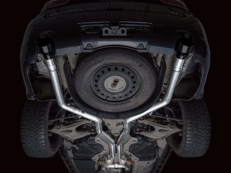 AWE Tuning 3020-33575 11-24 Dodge Durango 5.7L Track Edition Exhaust w/ Diamond Black Tips