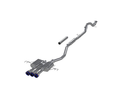 MBRP S49043BE 2024+ Acura Integra Type-R T304 SS 3in Cat-Back Triple Center Outlet Exhaust w/Burnt Tips