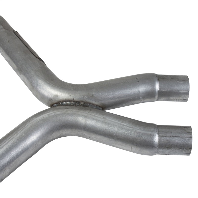 BBK 1461 11-14 Mustang 3.7 V6 Short Mid X Pipe With Catalytic Converters 2-1/2 For Long Tube Headers