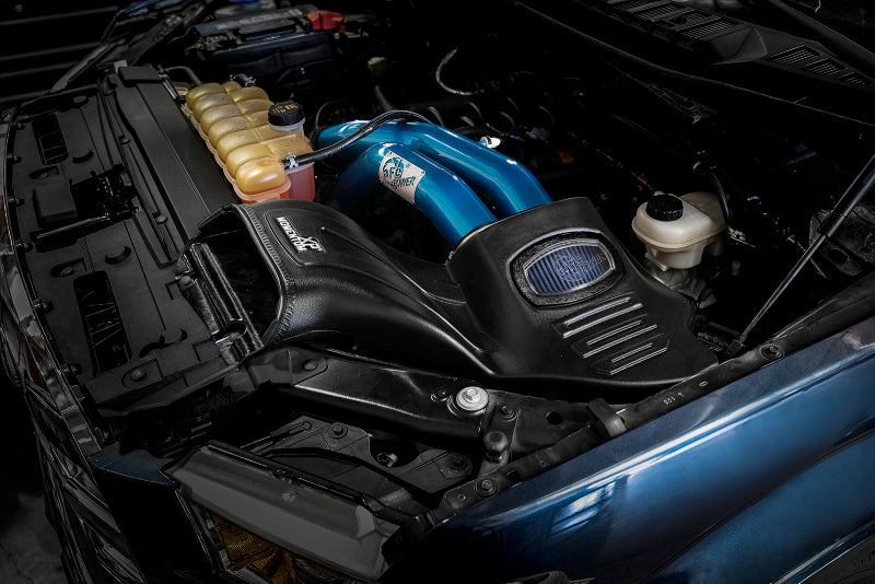 aFe 50-30024RL Momentum XP Cold Air Intake System w/ Pro 5R Media Blue 15-19 Ford F-150 V8-5.0L