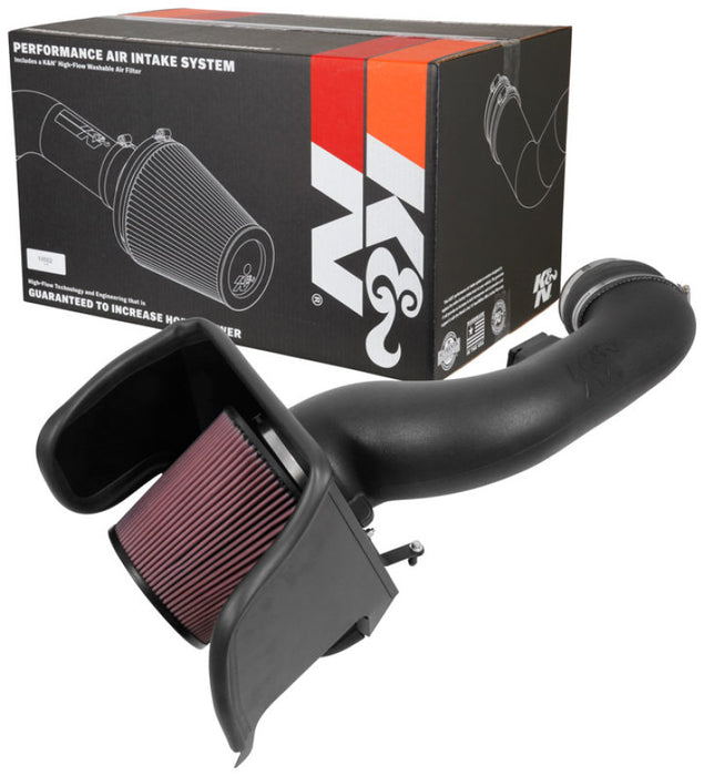 K&N Engineering 57-2597 K&N 17-19 Ford F Super Duty V8 6.7L DSL Performance Air Intake System
