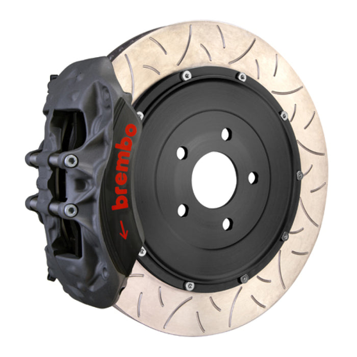 Brembo 3K3.9054A 06-13 Corvette Z06 PISTA Fr Race BBK 6Pist Forged 2pc380x35x53a 2pc Rotor T3-Black HA