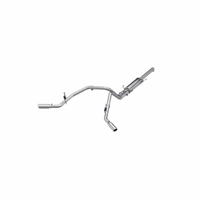 MBRP S5114AL 2004-2005 Dodge RAM Hemi 1500 5.7L SC/CC-SB Cat Back Dual Split Side