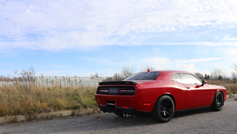 CORSA Performance 14989 Corsa 2015-2023 Dodge Challenger Hellcat Dual Rear Exit Extreme Exhaust w/ 3.5in Polished Tips