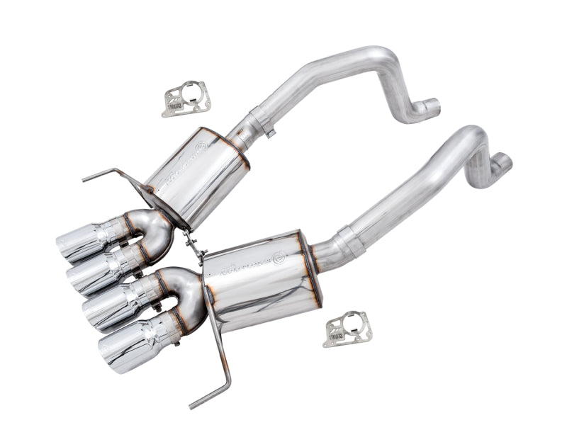 AWE Tuning 3015-42133 14-19 Chevy Corvette C7 Z06/ZR1 (w/o AFM) Touring Edition Axle-Back Exhaust w/Chrome Tips