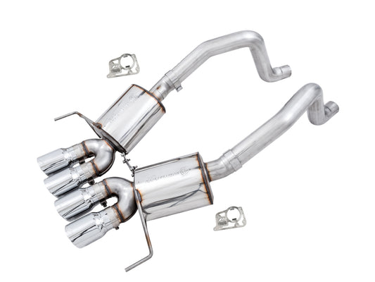 AWE Tuning 3015-42133 14-19 Chevy Corvette C7 Z06/ZR1 (w/o AFM) Touring Edition Axle-Back Exhaust w/Chrome Tips