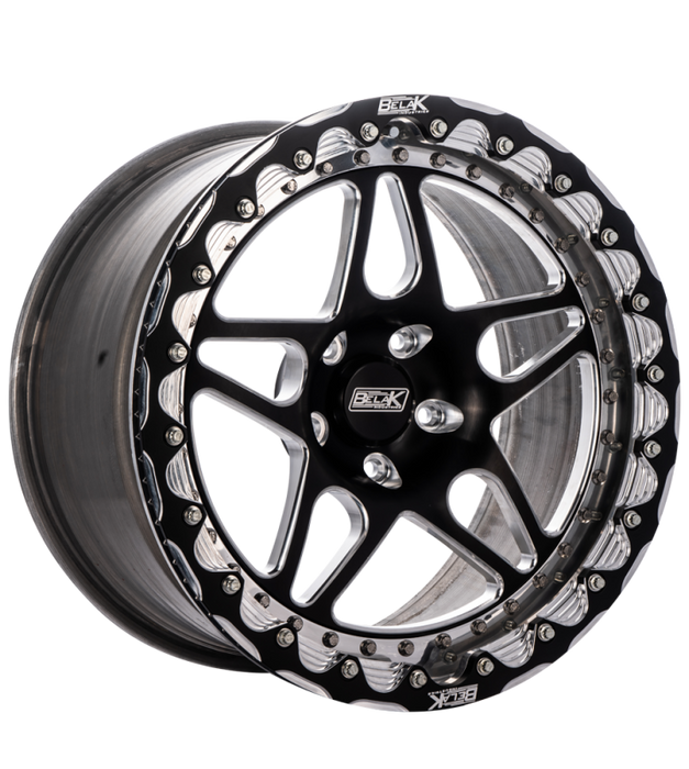 Belak Wheels 15115114S3GTR-SBL Belak 15x11 GTR Rear Wheel (OEM Small Brake Kit Req) / 5x114.3 BP / Series 3 Wheel- Single Beadlock